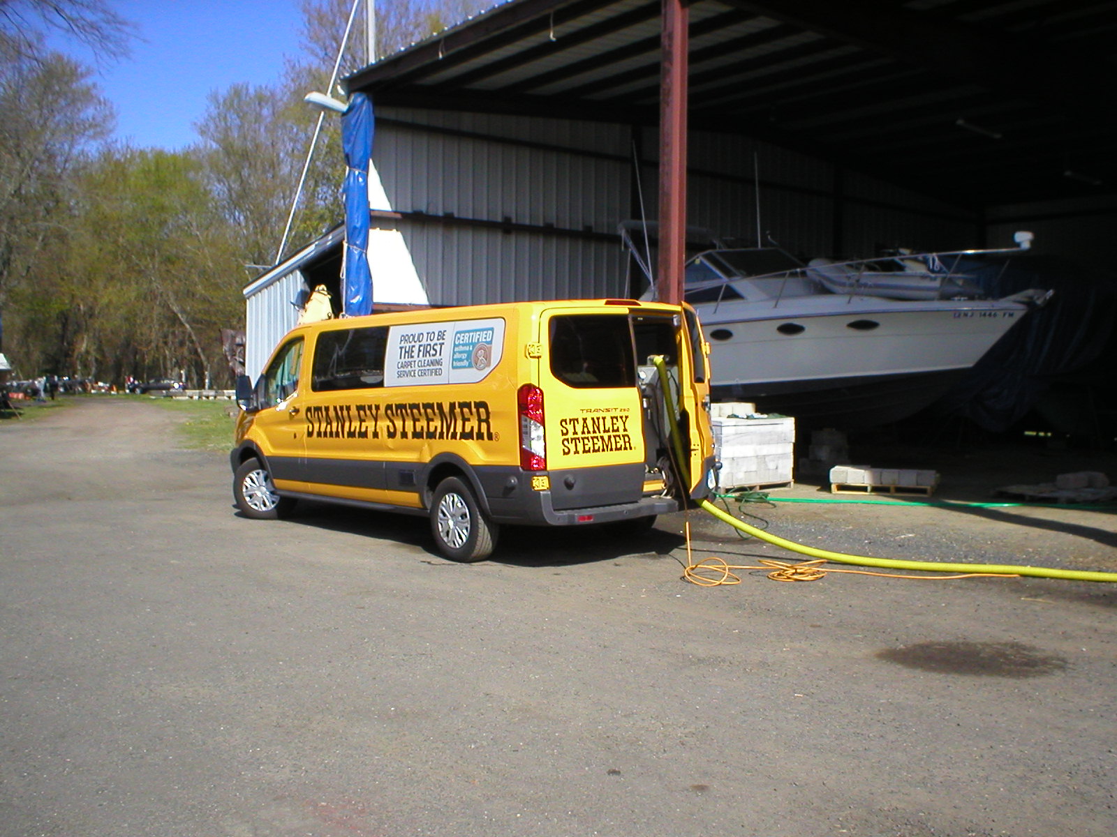 Silverton 34C Stanley Steemer arrives