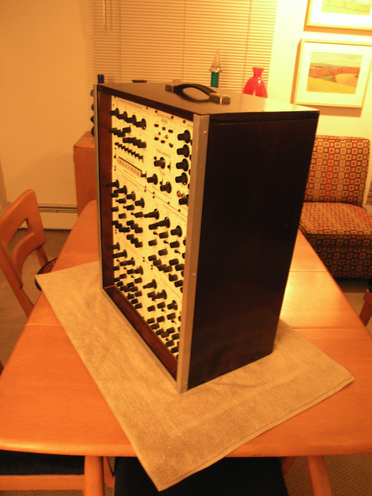 MATRIXSYNTH: Custom OBERHEIM FOUR VOICE RACK MOUNT WITH MIDI