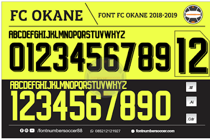 Font FC Okane 2018-2019