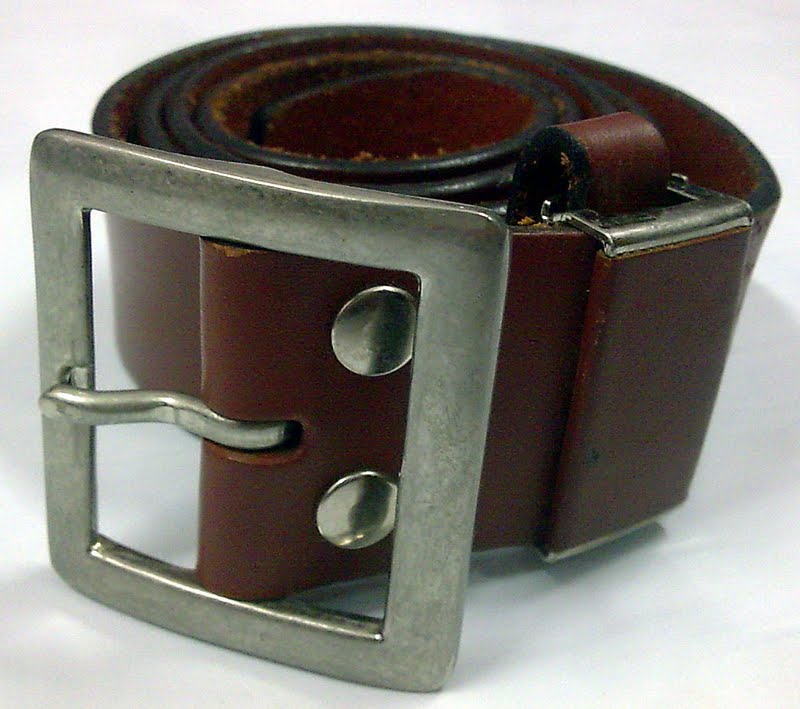 LIGHT BROWN LEATHER BELT (SOLD) ~ different class bundle