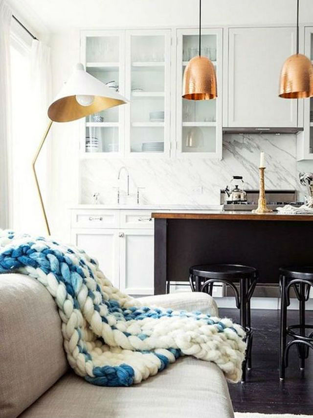 manta lana merino XXL