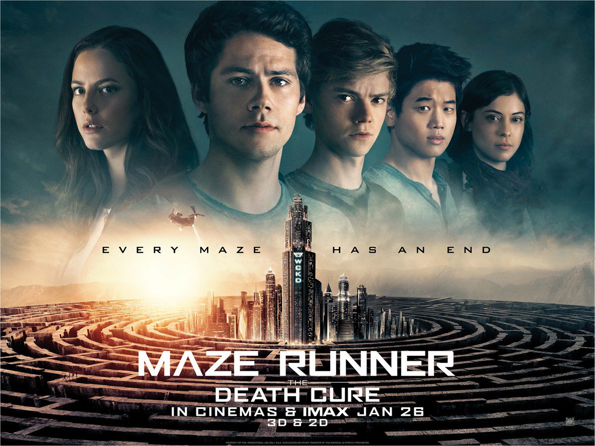 maze runner death cure cast