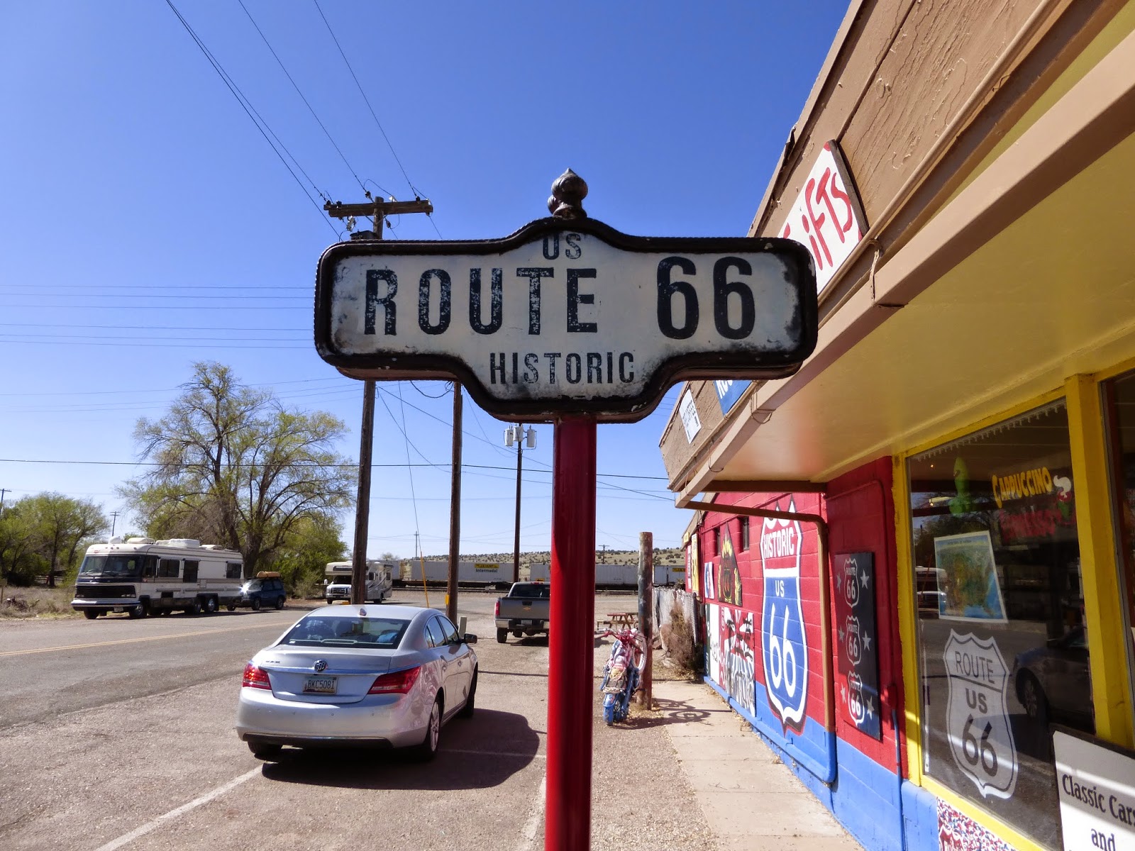 Seligman, Arizona, village coloré de la Route 66 And so my dreams