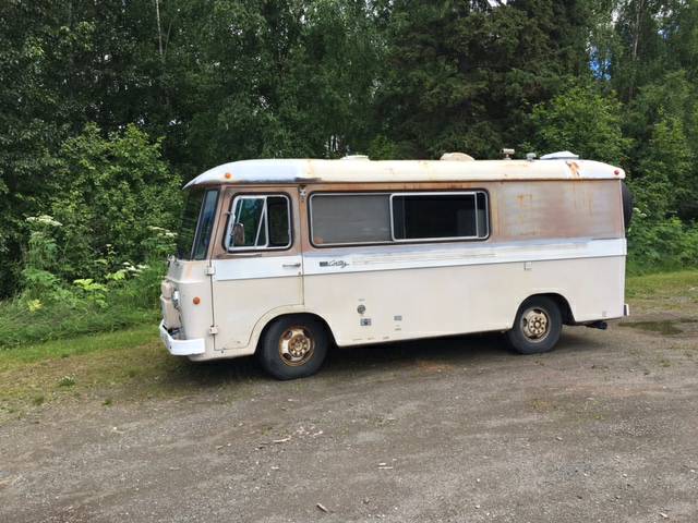 Daily Turismo Tiny Homeless 1966 Clark Cortez Motorhome