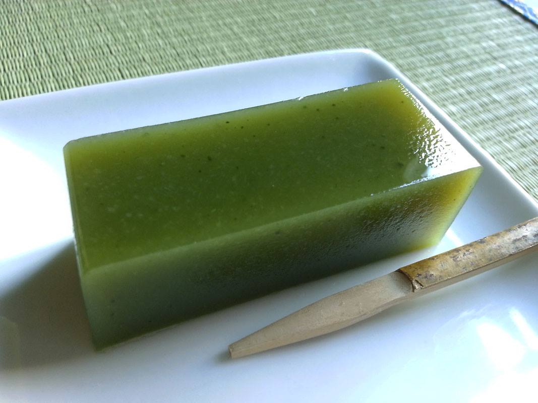 [Japanese Sweets] Matcha Mizu Yokan