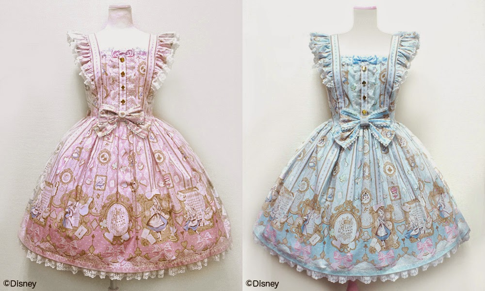 [080914] Angelic Pretty x Disney Alice in Wonderland Collection