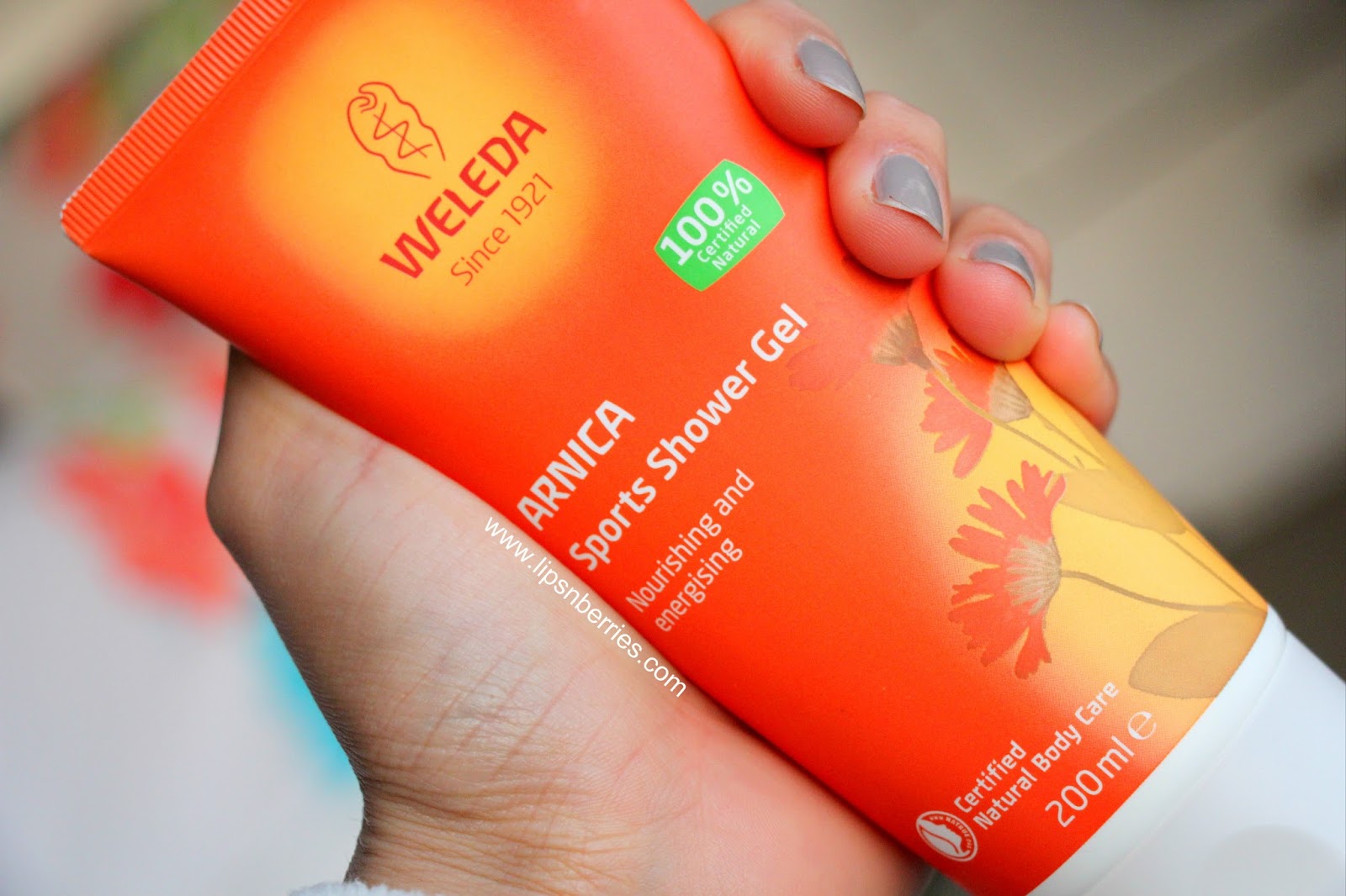 Weleda Arnica Sports Shower Gel Review LIPS n BERRIES