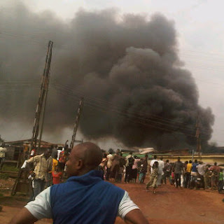 Welcome to Opeyemi's Blog: Latest Information from the Dana Airline plane crash in lagos