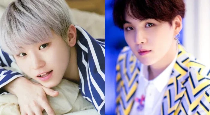 Suga (BTS) dan Woozi (SEVENTEEN) Menurut Penggemar, Inilah Idola K-Pop Yang Wajahnya Sangat Mirip
