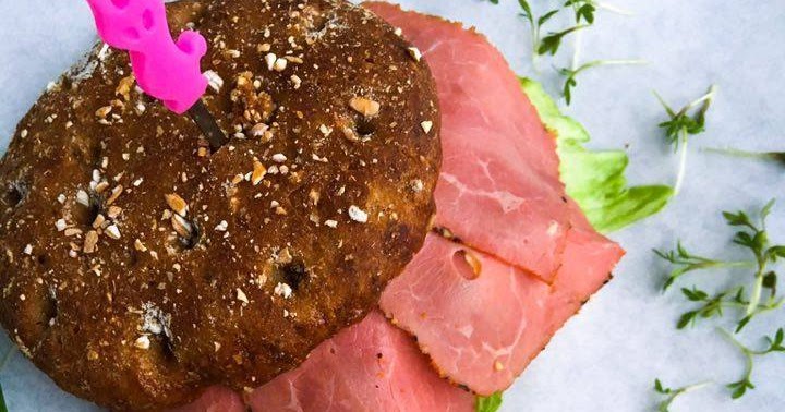 Gourmettatze: ~Pastrami-Sandwich mit Eier-Spargel-Salat~
