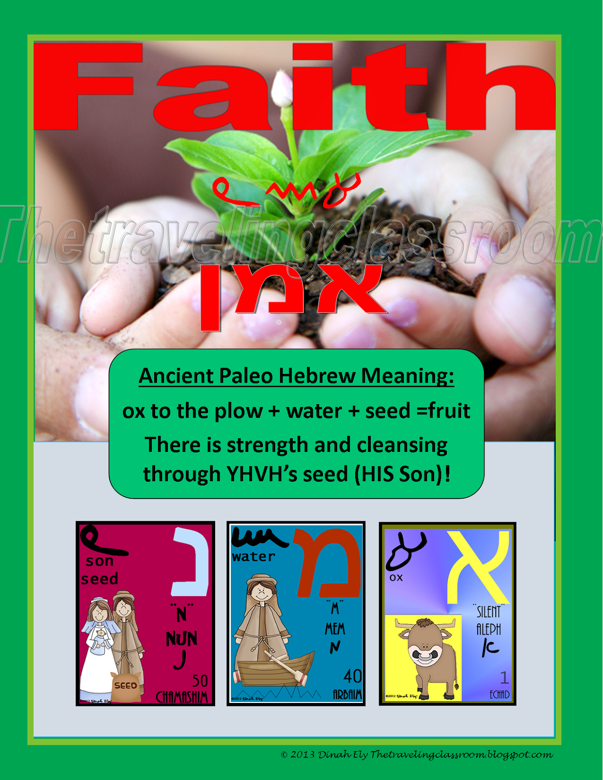 The Traveling Classroom Word For 2014 Faith Looking at the Ancient