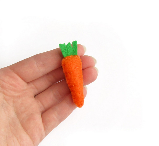 морковка-брошка, Carrot, Easter Gift 