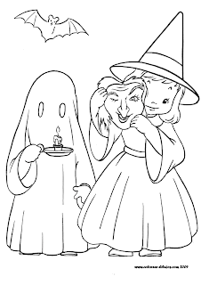 Halloween dibujos para colorear