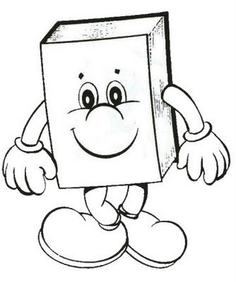 209 - Desenhos para Imprimir e Colorir Dia do Livro