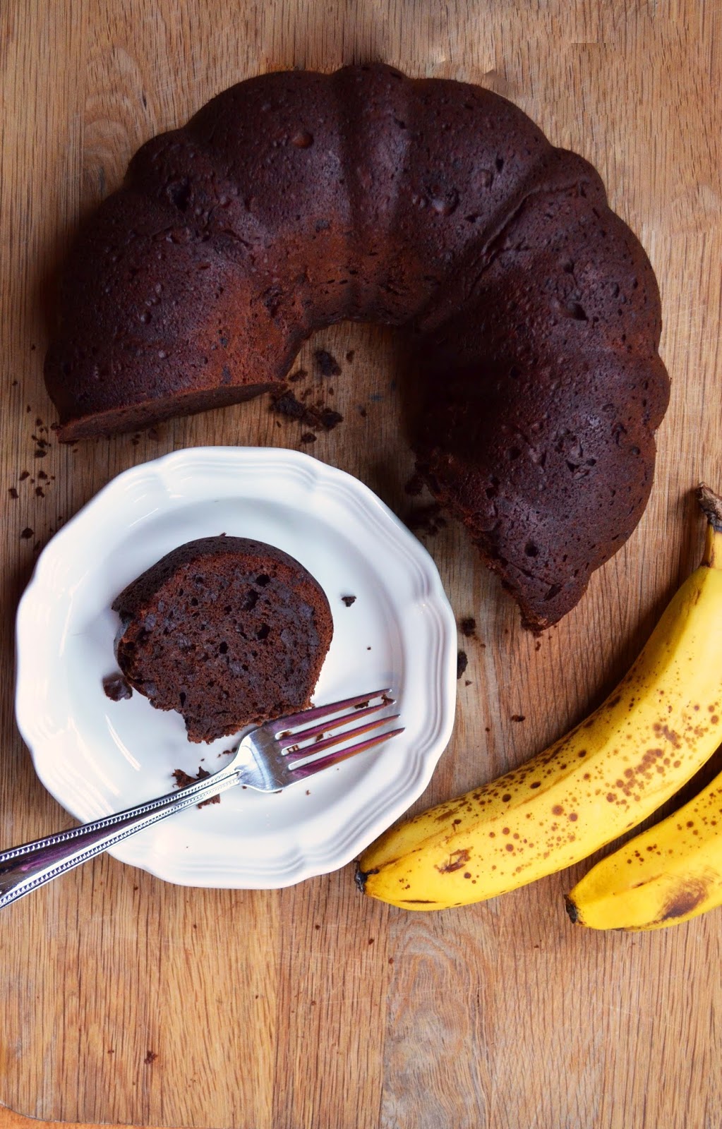 Our Beautiful Mess Chocolate Banana Snack Cake