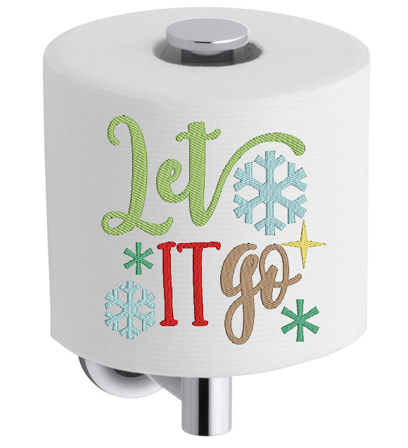 Wingsical Whims Designs Toilet Paper Machine Embroidery Designs NEW!