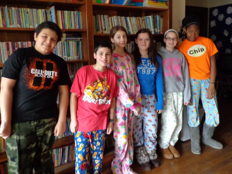 Antioch School News: Day Four of Spirit Week - Pajama Day!