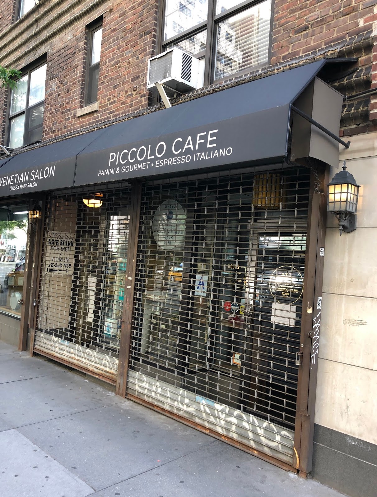 EV Grieve Piccolo Cafe closes on 3rd Avenue