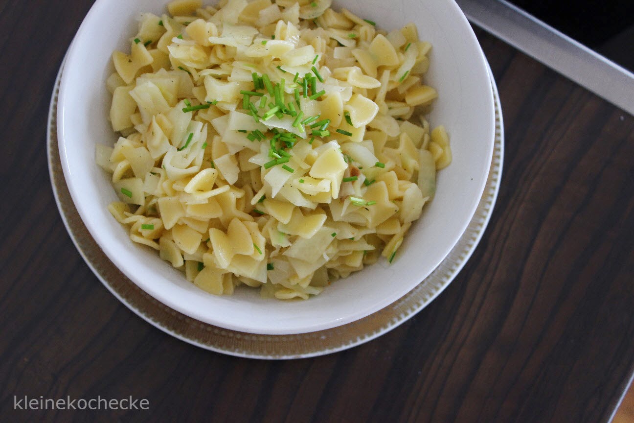 Kleine Kochecke: österreichische Krautfleckerl