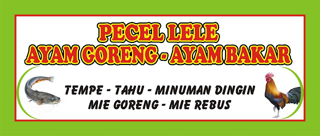 70 Template Spanduk Pecel Lele Vector Cdr Psd 3d Pdf