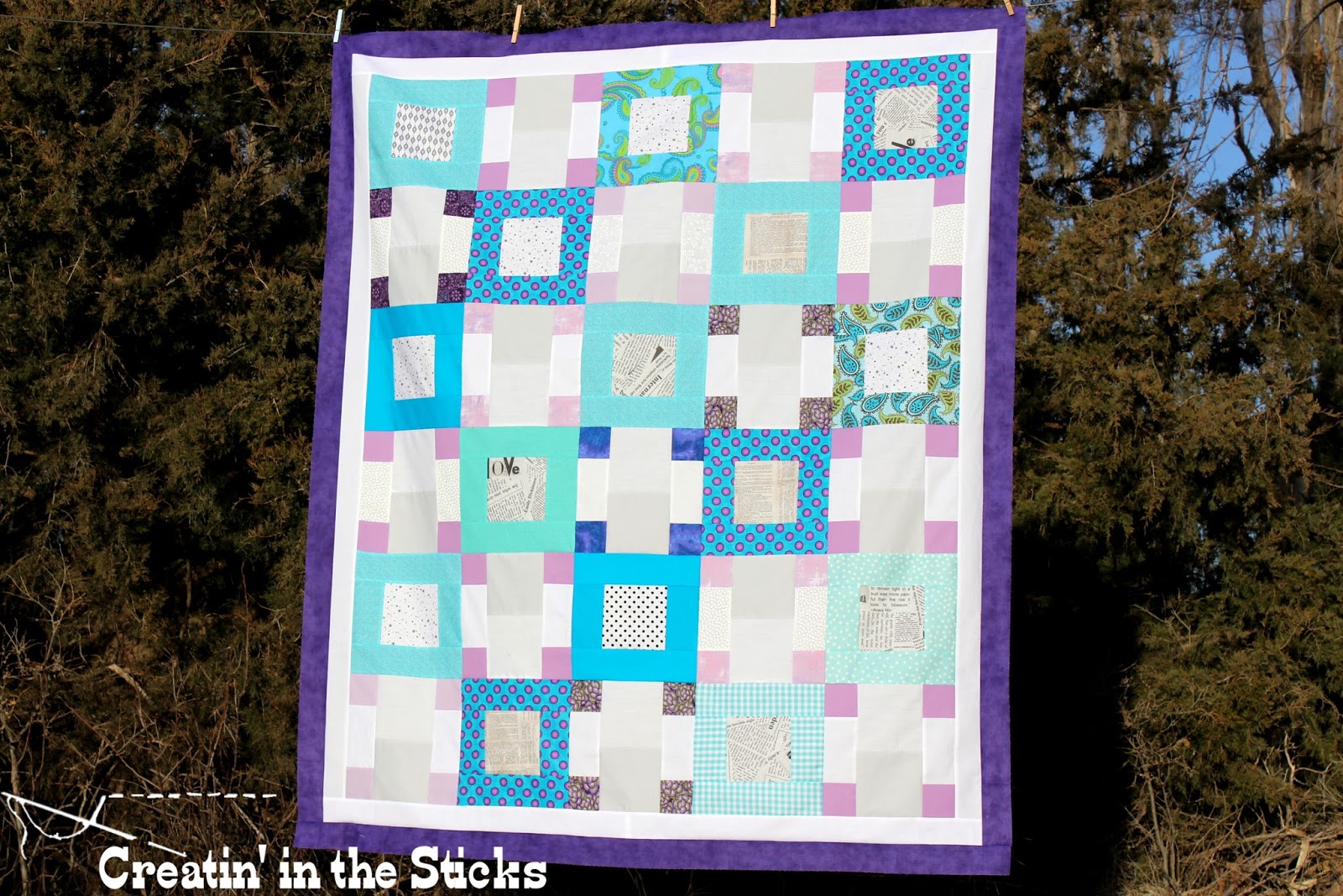 Creatin' in the Sticks One Quilt for 30 Blocks in 30 Days Challenge