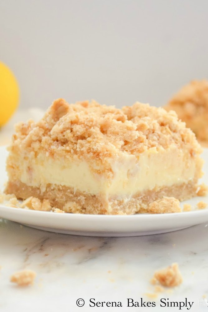 Lemon Cheesecake Crumb Bars Lemon Cheesecake Crumb Bars