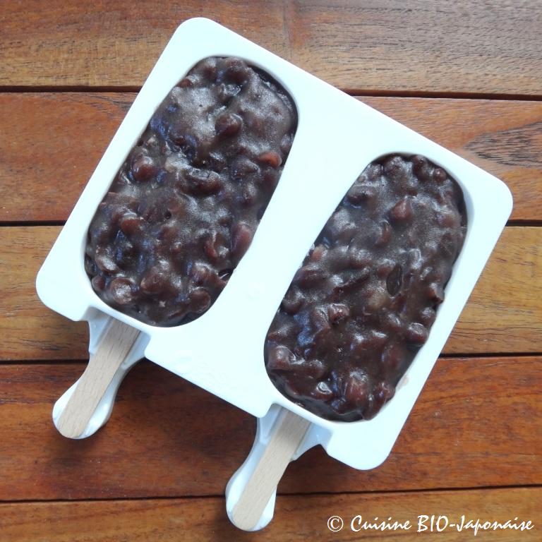 Cuisine BIO-Japonaise: Azuki-bar (barre glacée à l'Azuki)