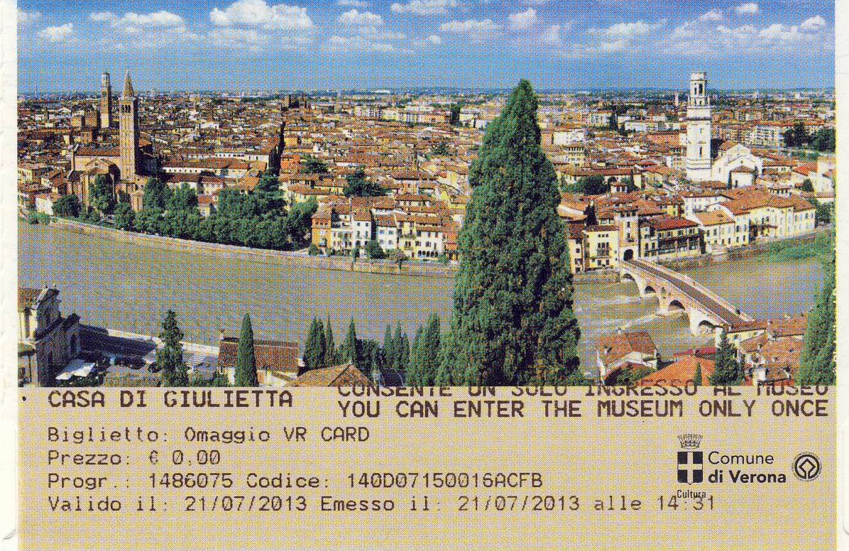 Verona :  Casa di Giulietta