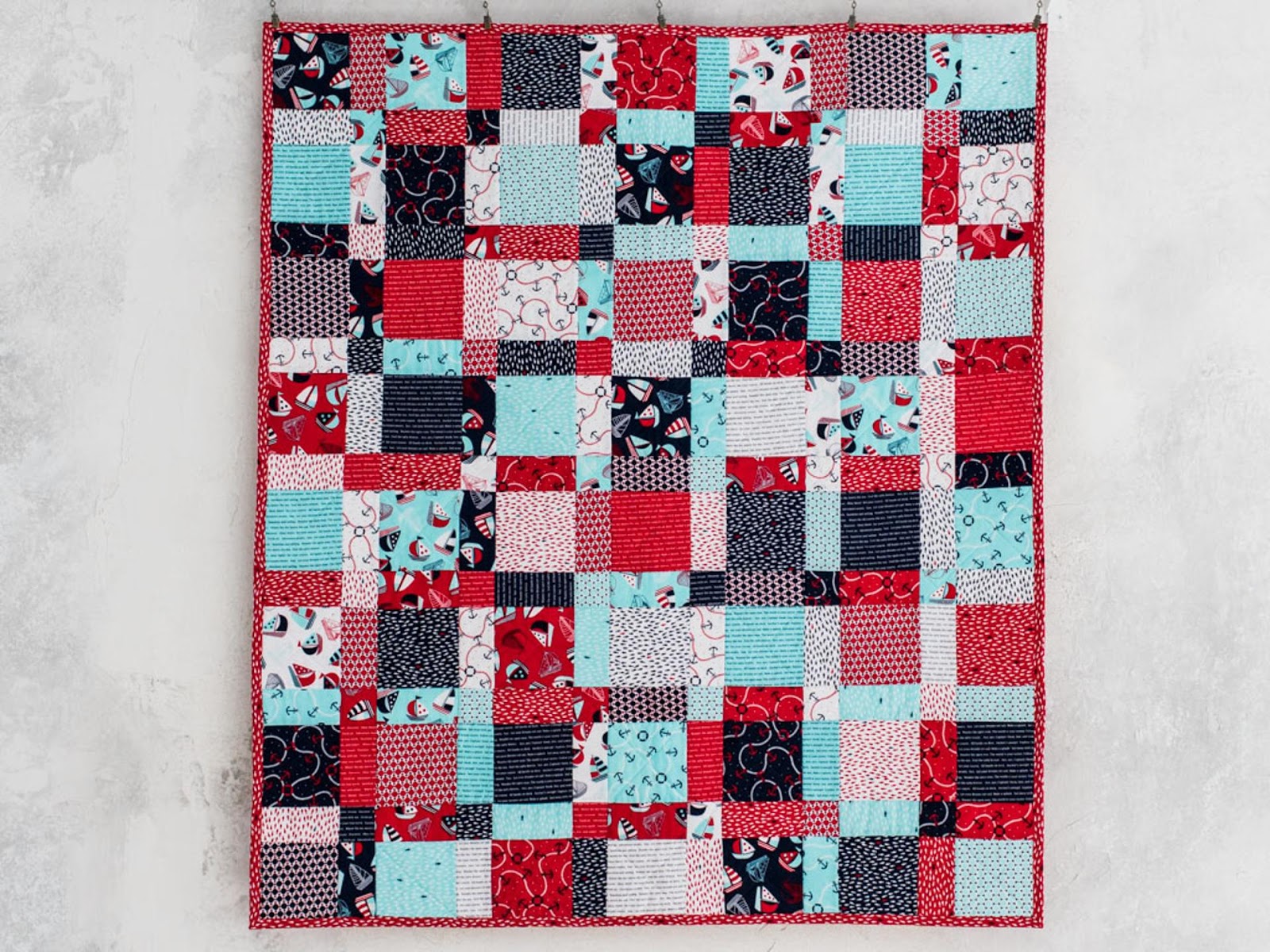 Lets Quilt Something 3 New Nautical Quilt Kits Available Design by