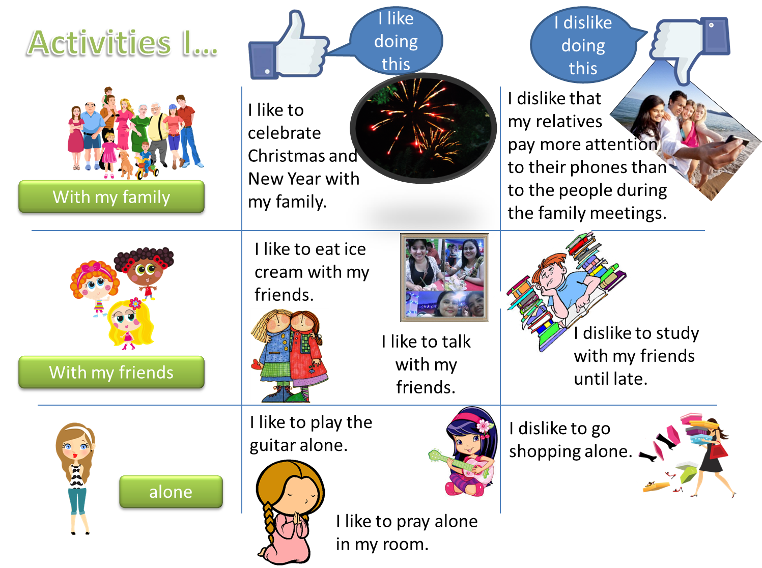 I like activities. I like activities. упражнения like doing. I like i don't like задания. I like activities.