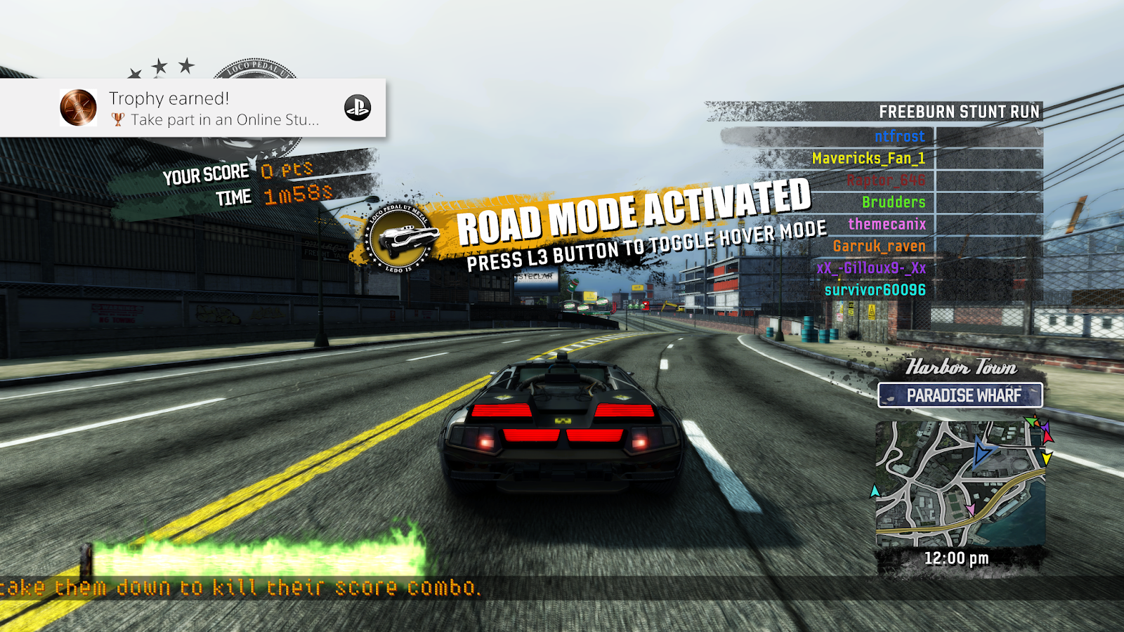 Jogo PS4 Corrida Burnout Paradise Mídia Física Novo Lacrado