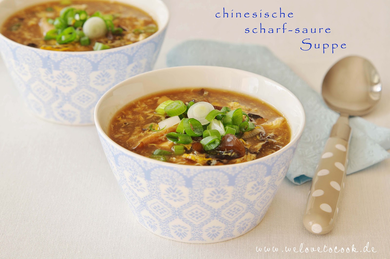 We Love to Cook: Chinesische scharf-saure Suppe