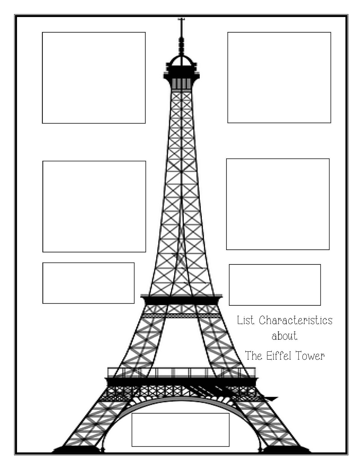 The Hermit Crabs Homeschool Facts About the Eiffel Tower