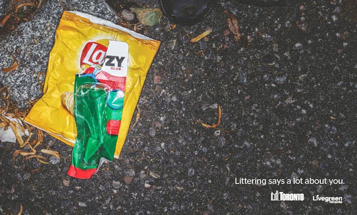 City of Toronto’s anti-litter campaign
