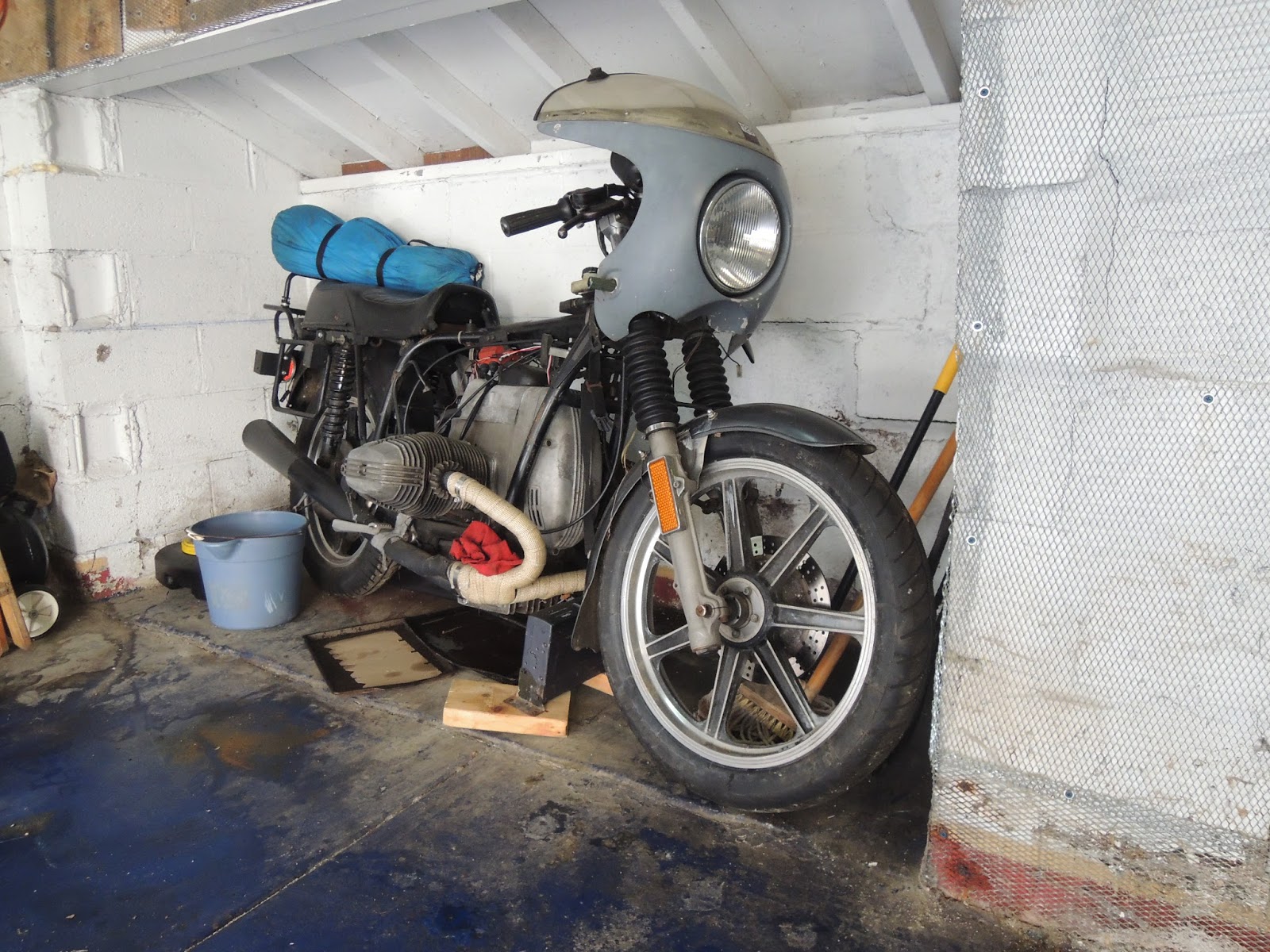 Nelson S Bmw Airhead Motorcycles Bmw 1977 R100 7 Prepare For Future Trip Back To My Past