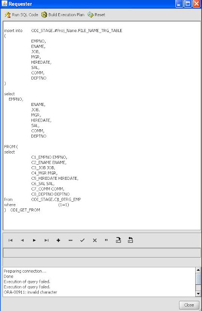 ODI Interfaces ~ Oracle Data Integrator