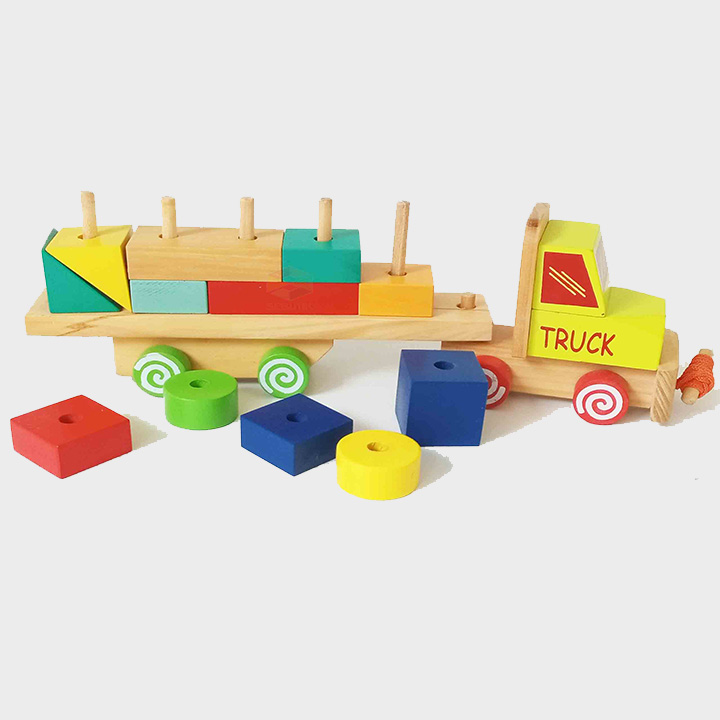 Mainan Balok Truck