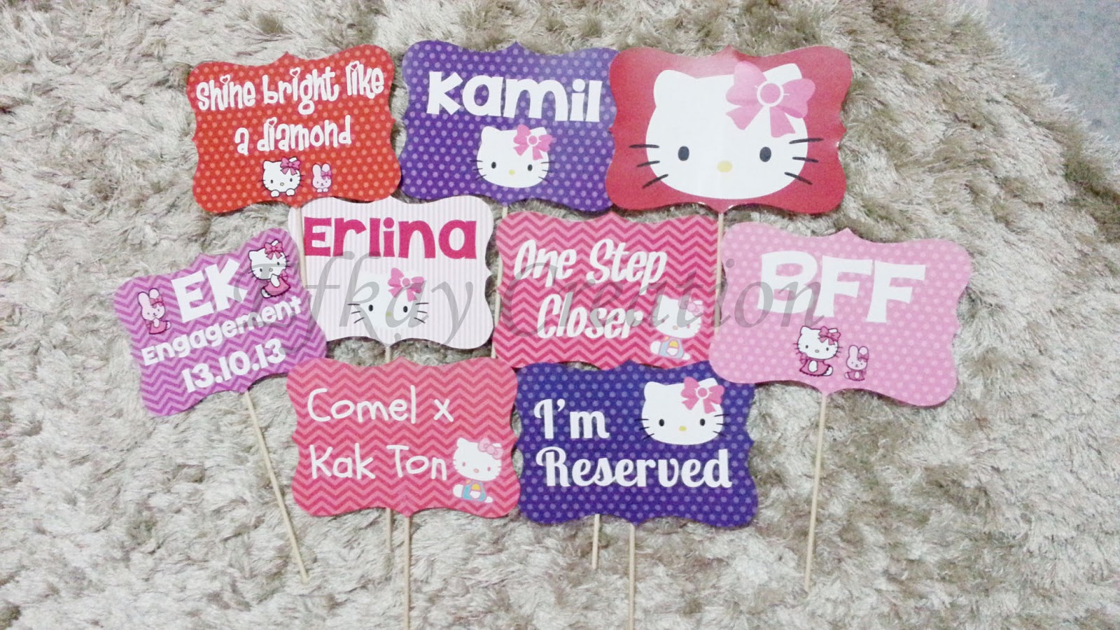 efkaycreation Hello Kitty Props!