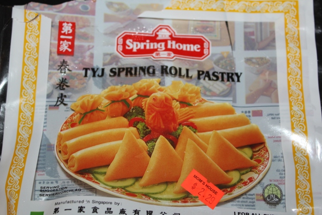 spring roll mozzarella sticks