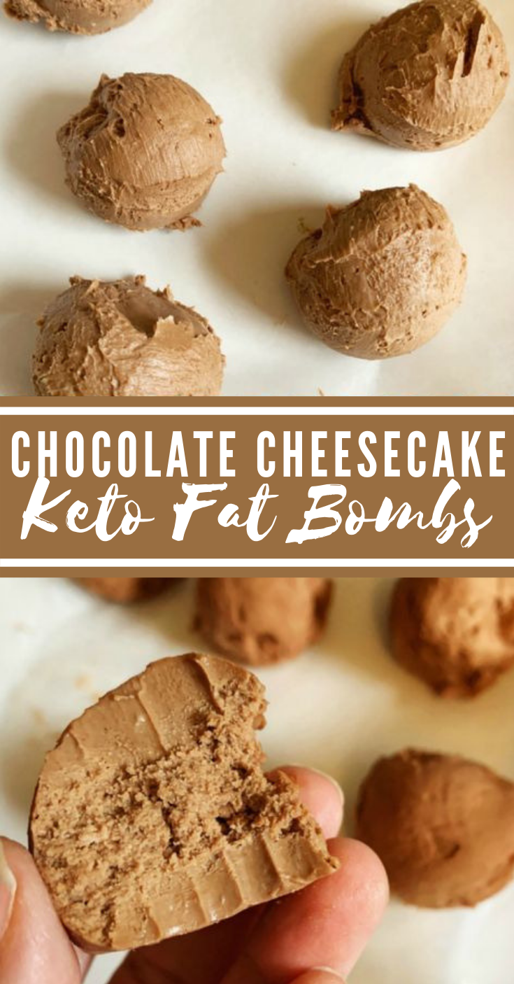 CHOCOLATE CHEESECAKE KETO FAT BOMBS #ketogenic #healthy CHOCOLATE CHEESECAKE KETO FAT BOMBS #ketogenic #healthy
