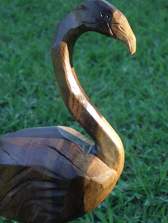 oak flamingo detail