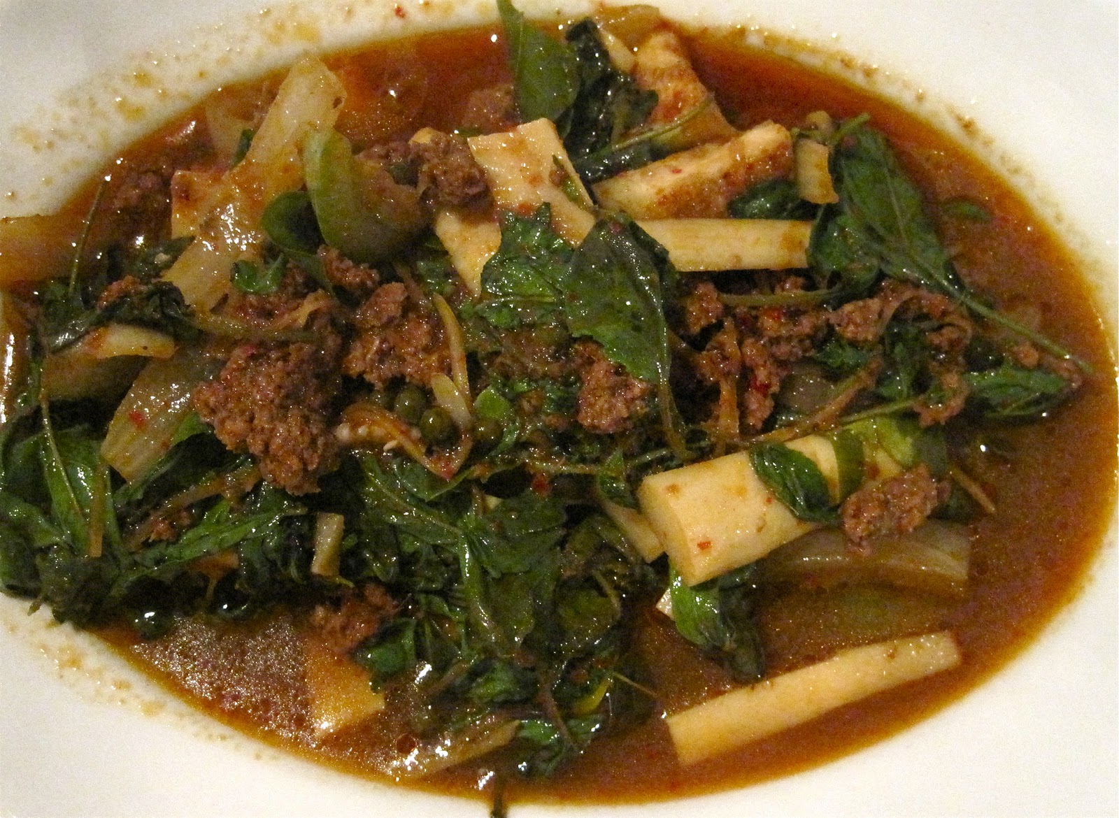 Craving Karmas Wild Curry with Holy Basil (กะเพรา)