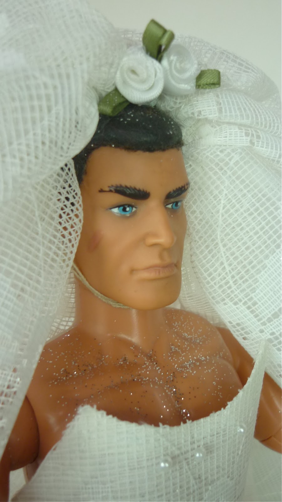 Nan's Wedding Toilet Roll Dolls