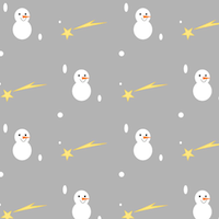 snowman pattern paper