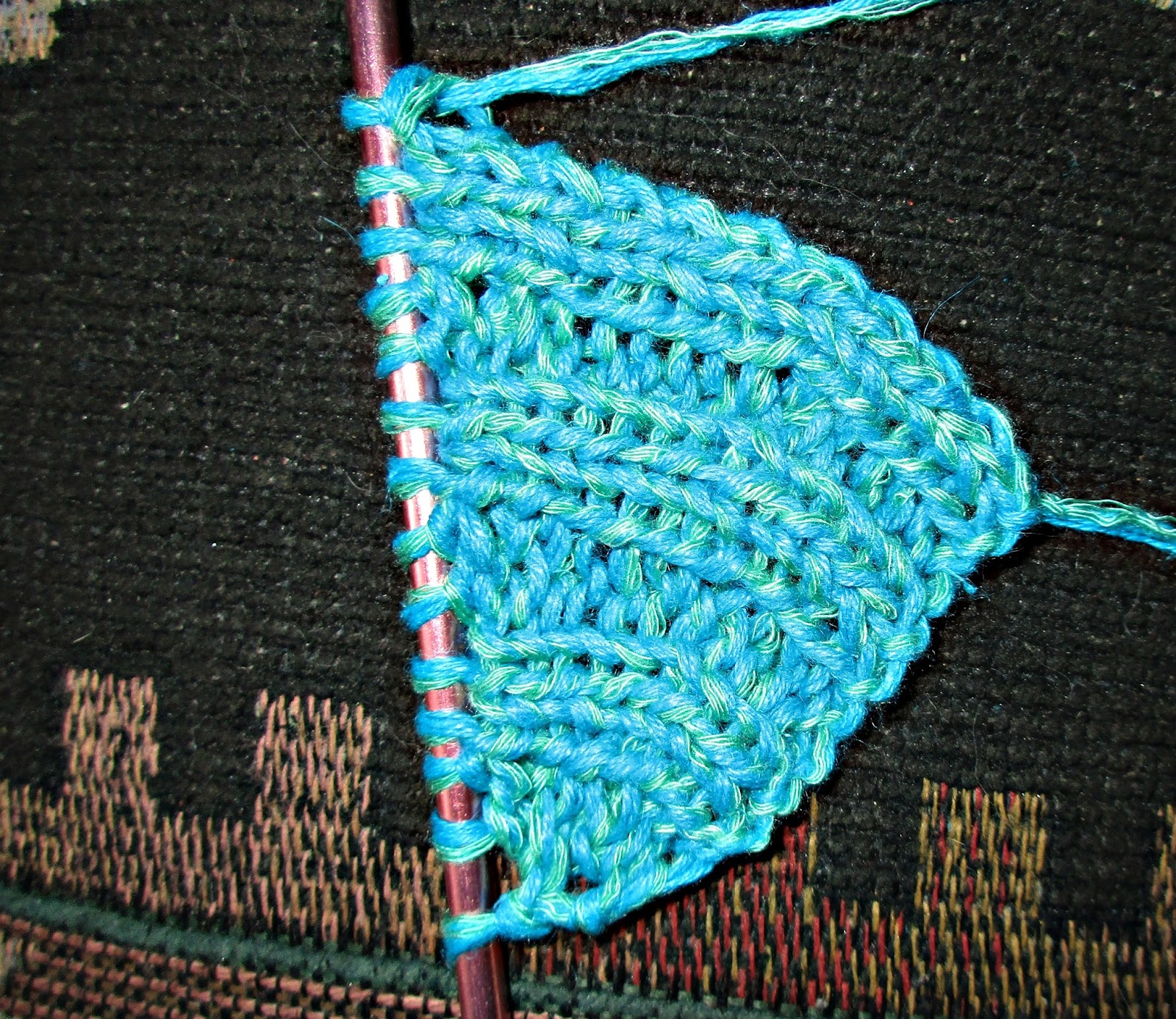 Вязание ракушками спицами