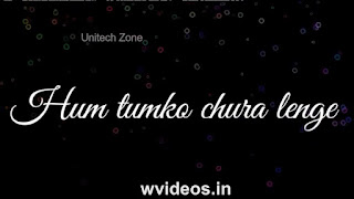 Hum Tumko Chura Lenge Whatsapp Status Love Video