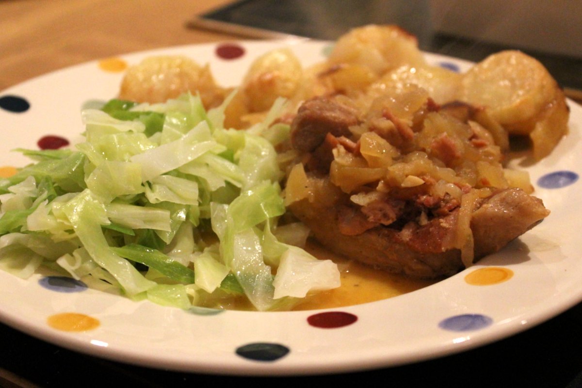 It's the Norm The Apple Diaries 2015 Delia Smith's Pork with Apples