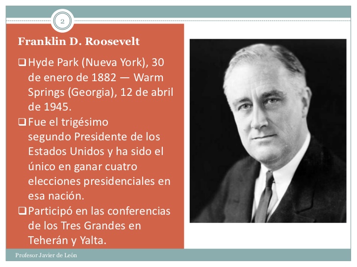 El mundo visible en la segunda mitad del siglo XX Personajes Claves de la Guerra Fria