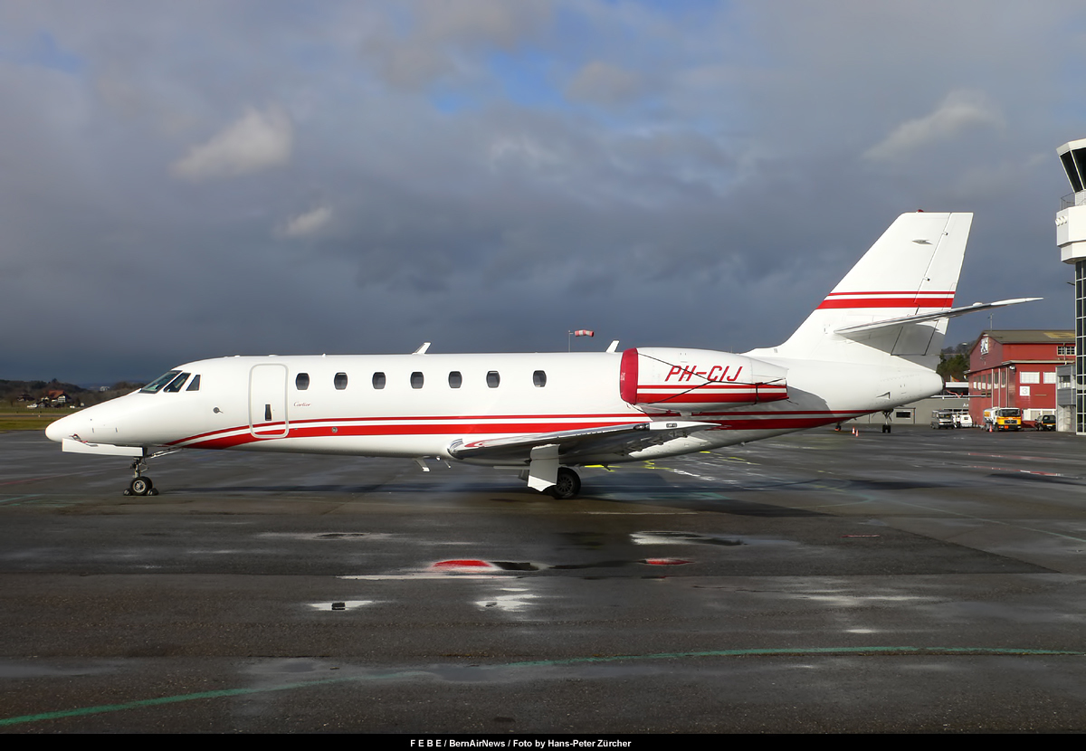 FEBE *** BernAirNews.ch © PHCIJ, Cessna 680 Citation