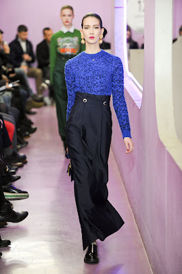 Paris Fashion Week, Look 3 - Cobalt Blue | South Molton St Style